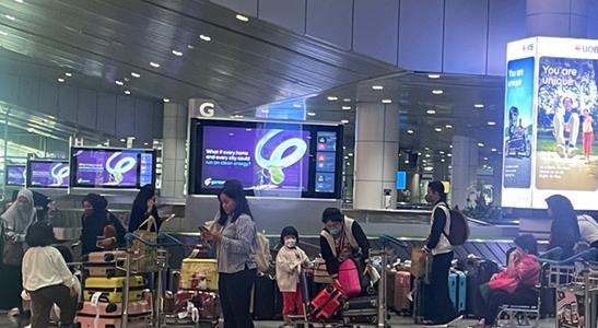 吉隆坡機(jī)場廣告