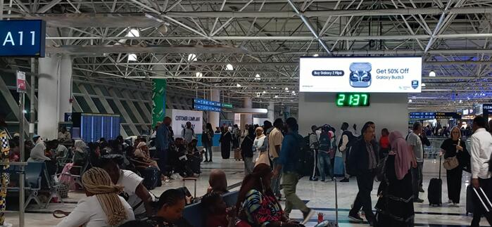 埃塞俄比亞機場廣告